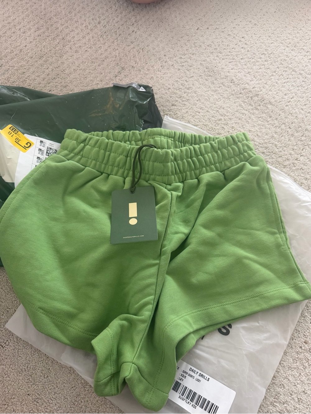 Daily Drills Green Women’s Shorts